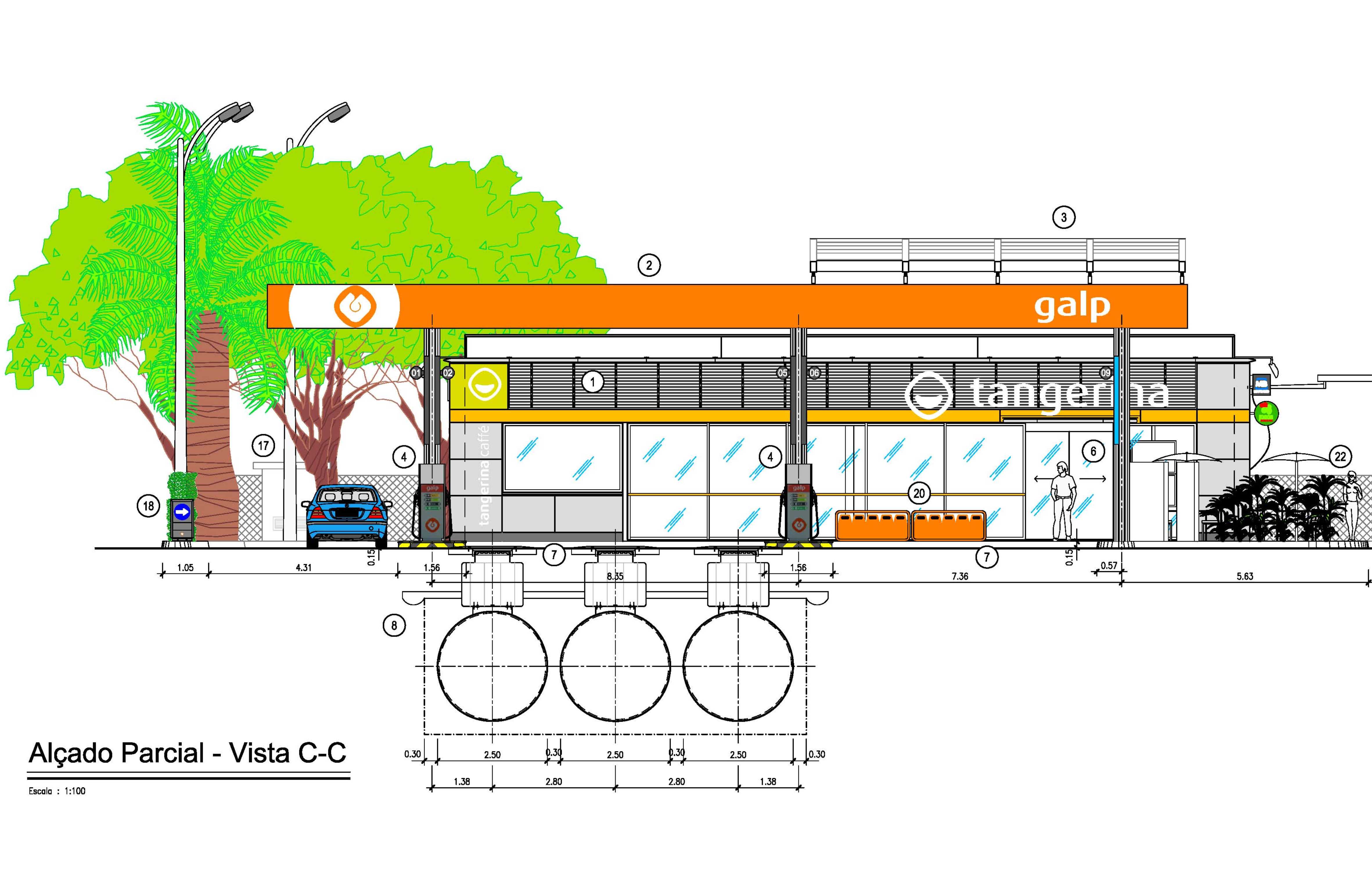 Posto de Abastecimento GALP - Vilamoura